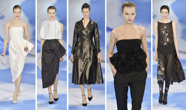 Raf Simons unveils glamorous Dior Autumn Winter 2013 collection DECOR